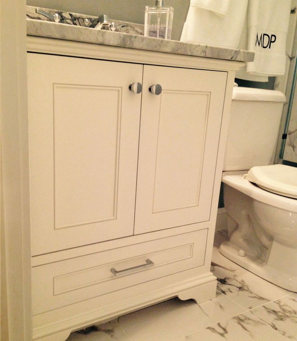 Multi Vanity Inset Painted Vanities