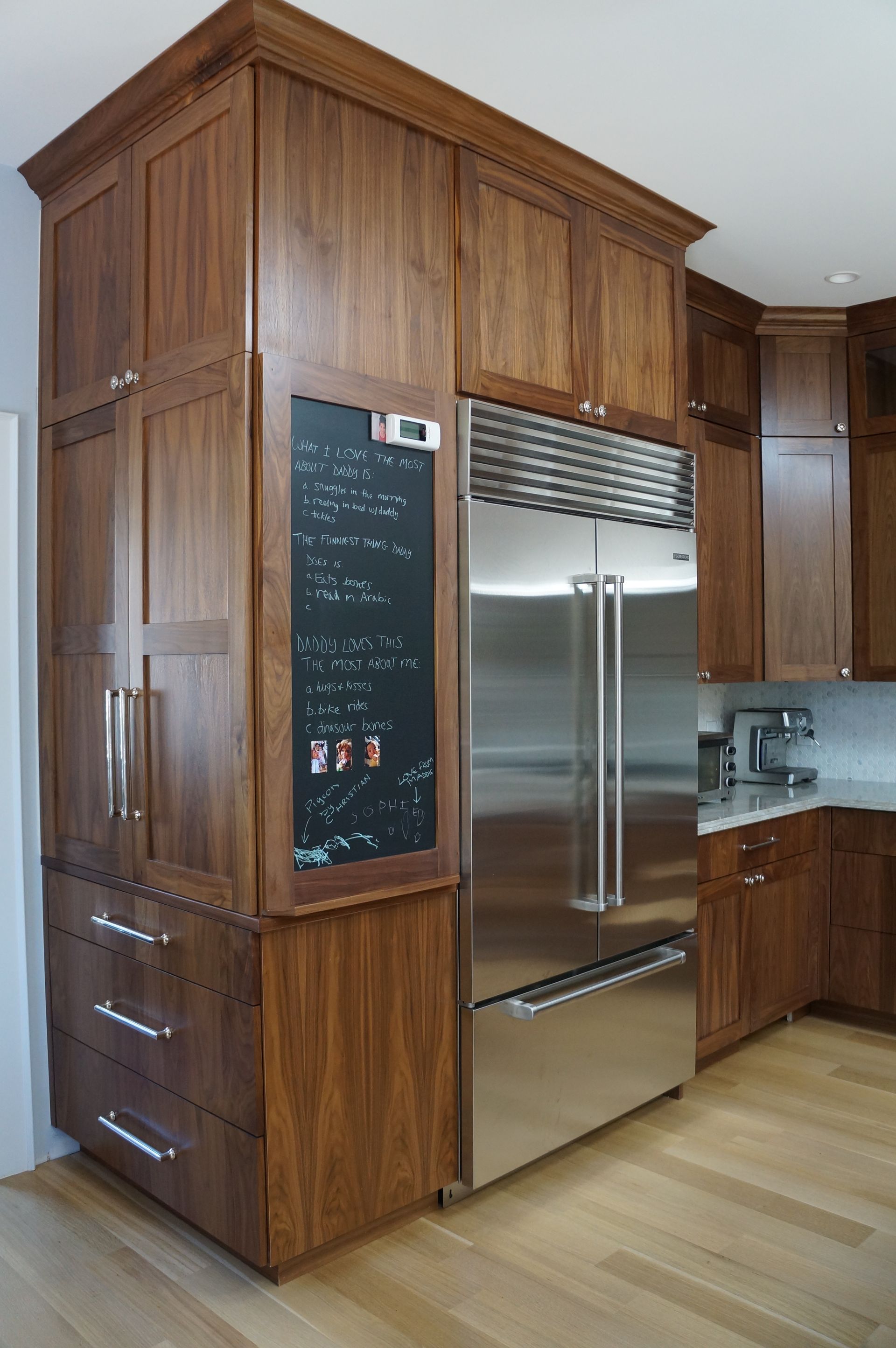 Walnut Kitchen Cabinets | Custom Made | Taylor Made Cabinets Leominster MA