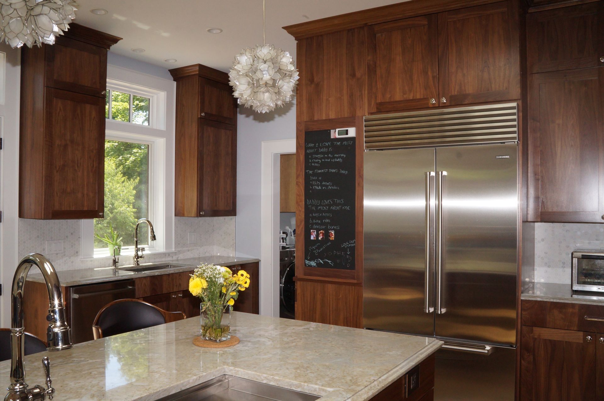 Walnut Kitchen Cabinets | Custom Made | Taylor Made Cabinets Leominster MA