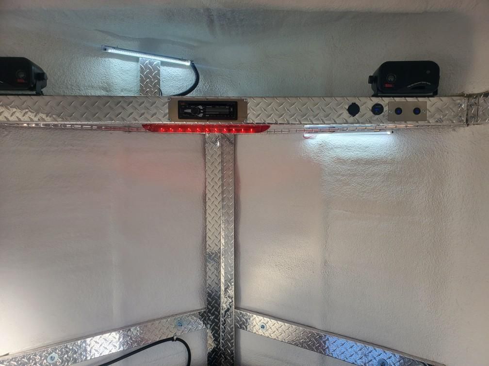 Custom Ice Fishing House Choose Accessories for Zack Shack