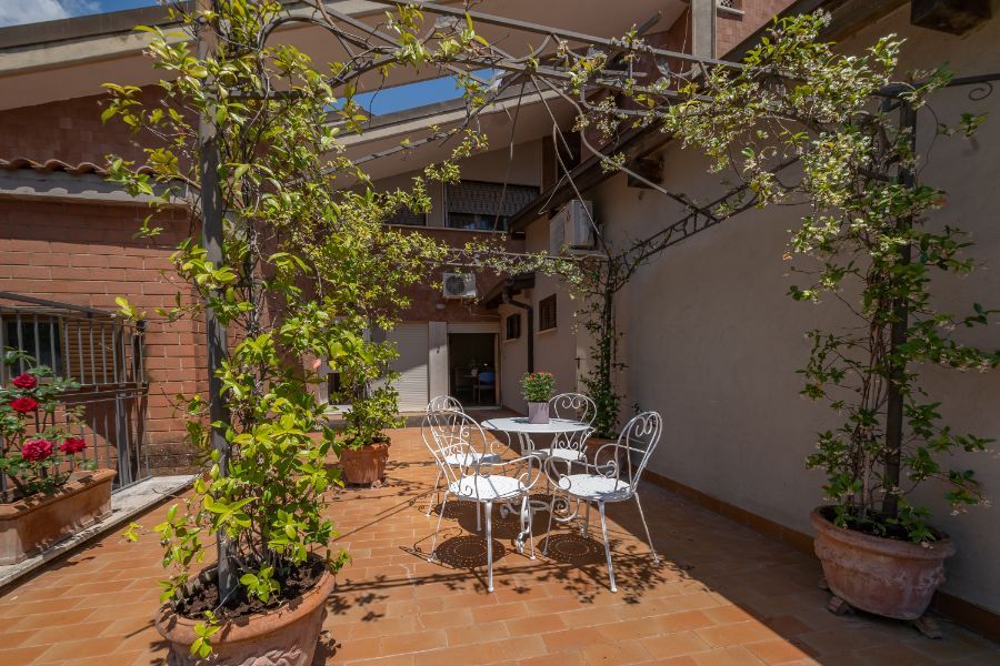 giardino della casa di riposo