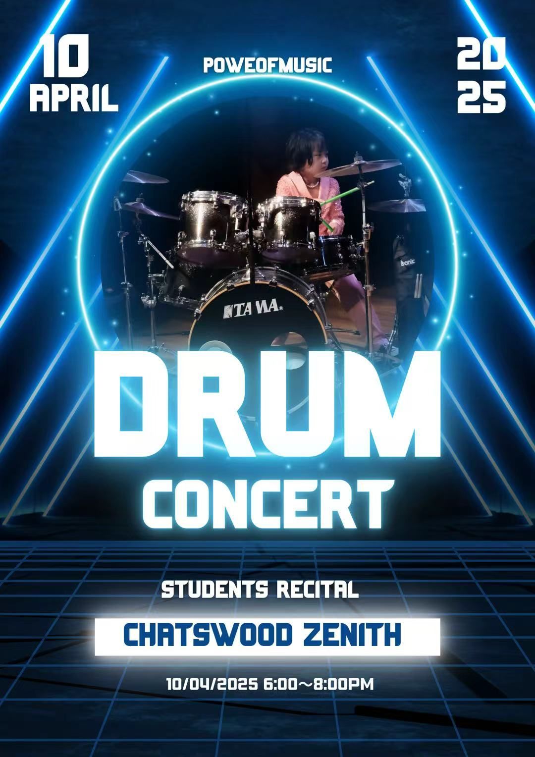 2025 POWEROFMUSIC STUDENT RECITAL (DRUM)