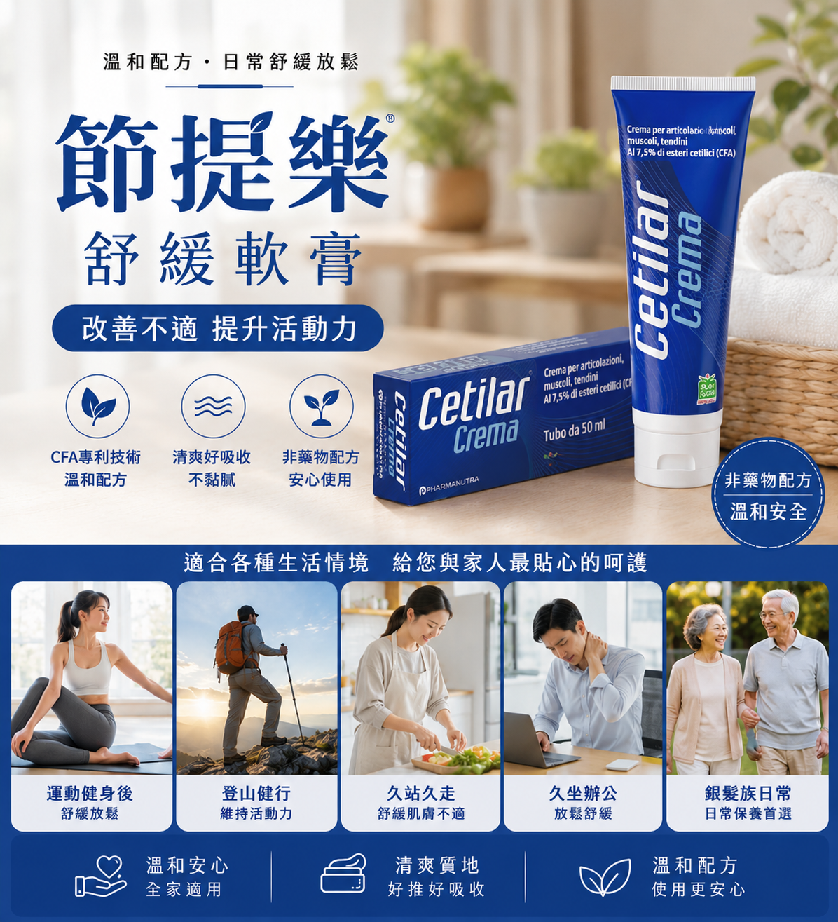 節提樂舒緩軟膏
