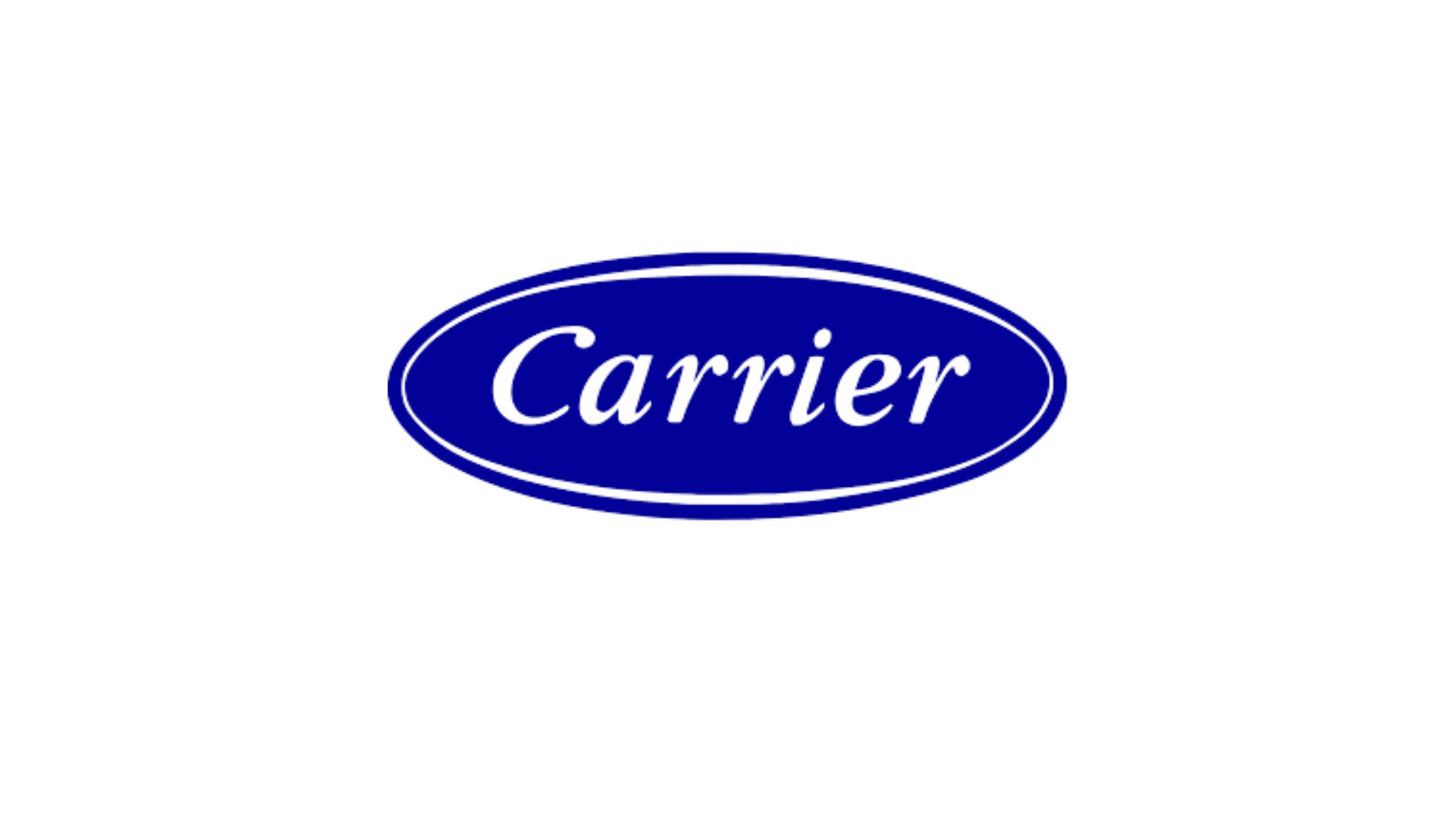 A blue carrier logo on a white background