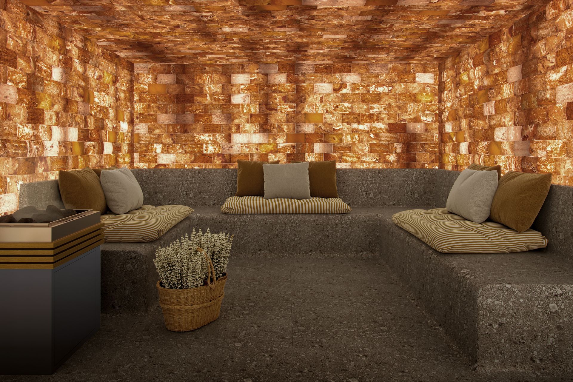 Spa grotte de sel de l'occitane