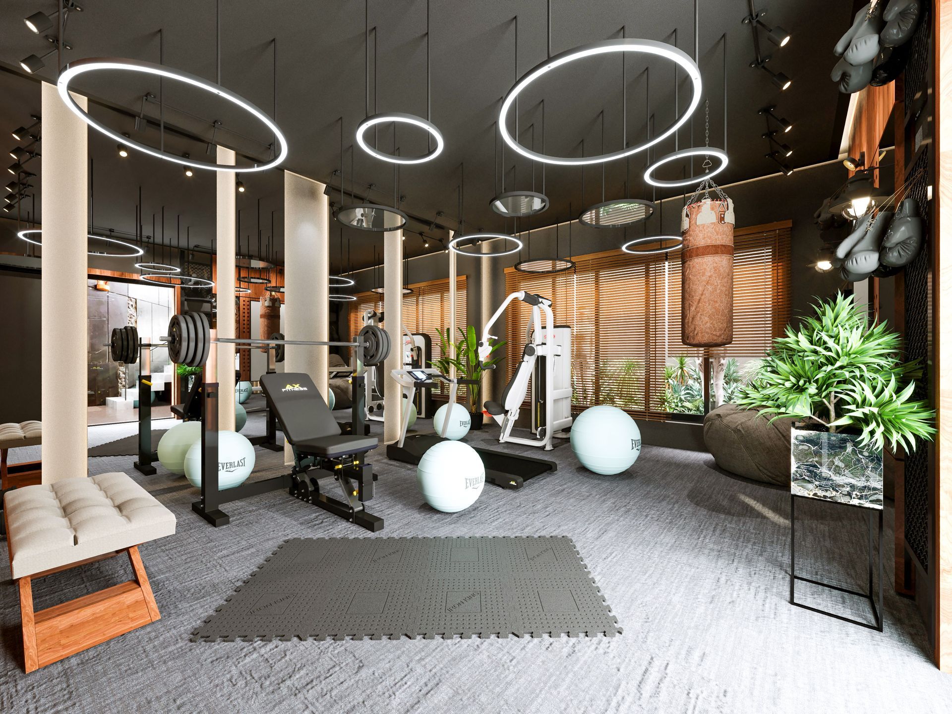 créer une salle de sport
