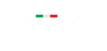Logo for La Fabbrica di San Gimignano featuring the Italian flag colors above the company name.