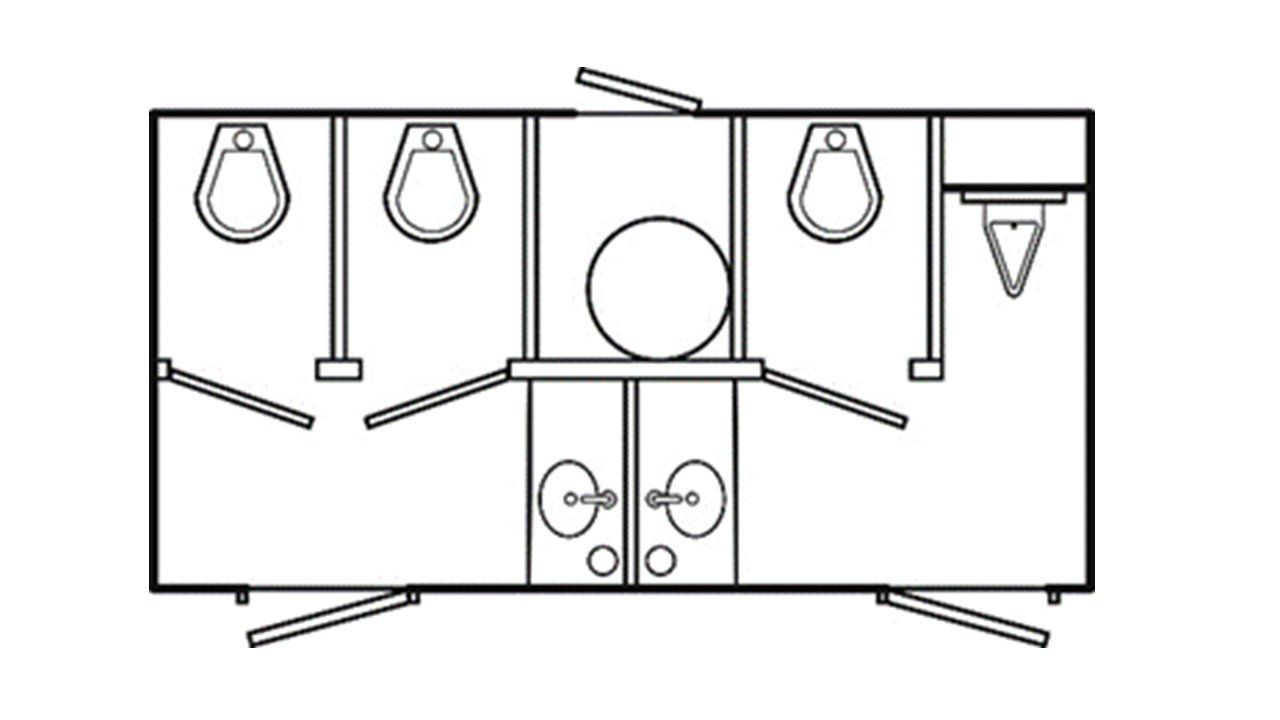 The Country Chic 12' Trailer — Frankfort, IL — Perfect Potty, Inc.