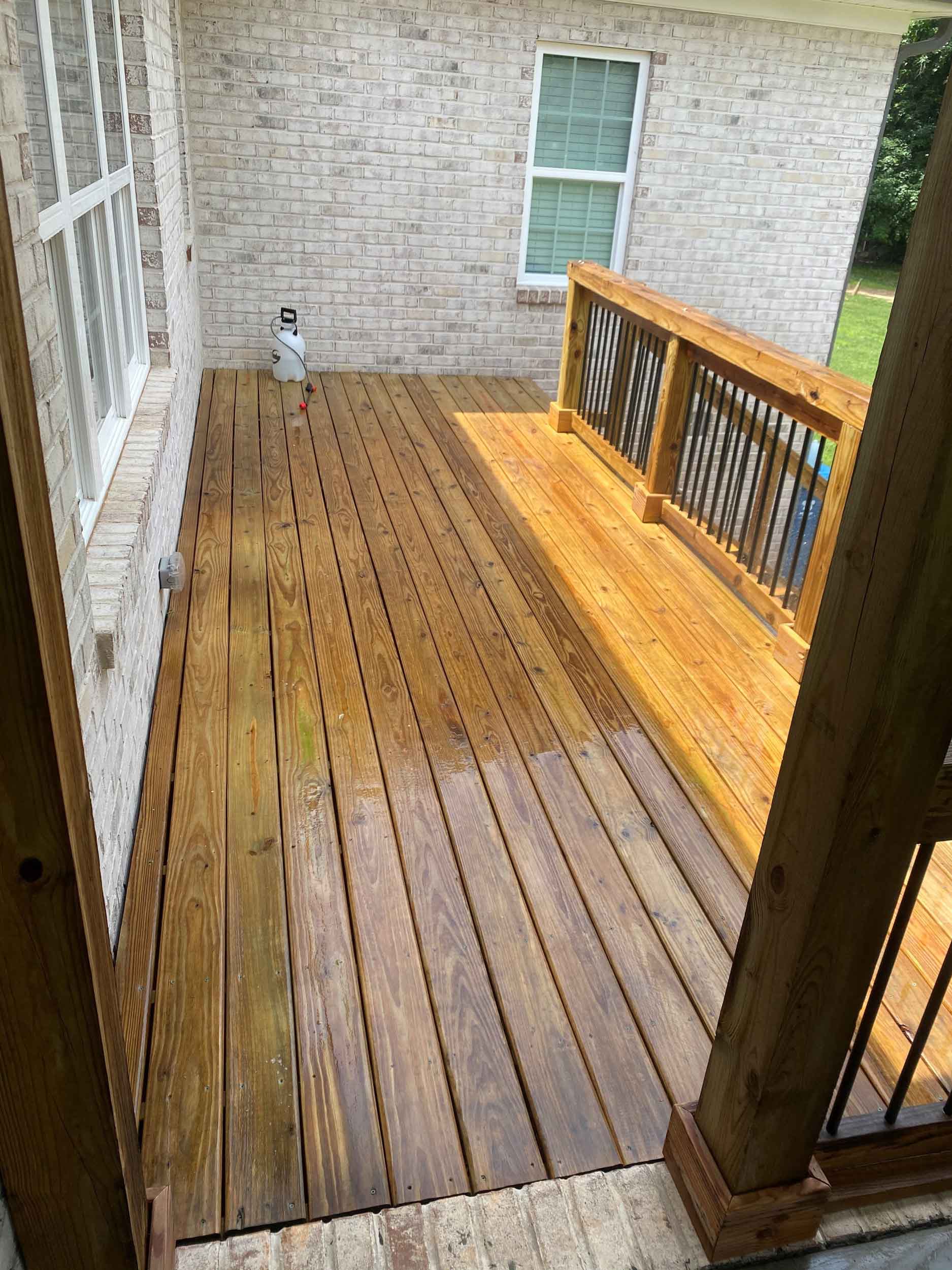 Deck — Greensboro, NC — JTA Softwash & Roof Cleaning Deck — Greensboro, NC — JTA Softwash & Roof Cleaning