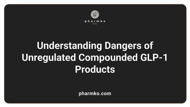 Safe use of compounded GLP products