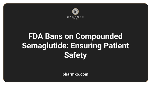 Safe use of compounded GLP products