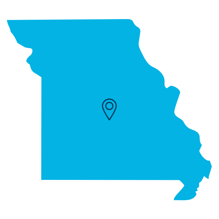 USA map with Pharmko states served. Serving 23+ states.