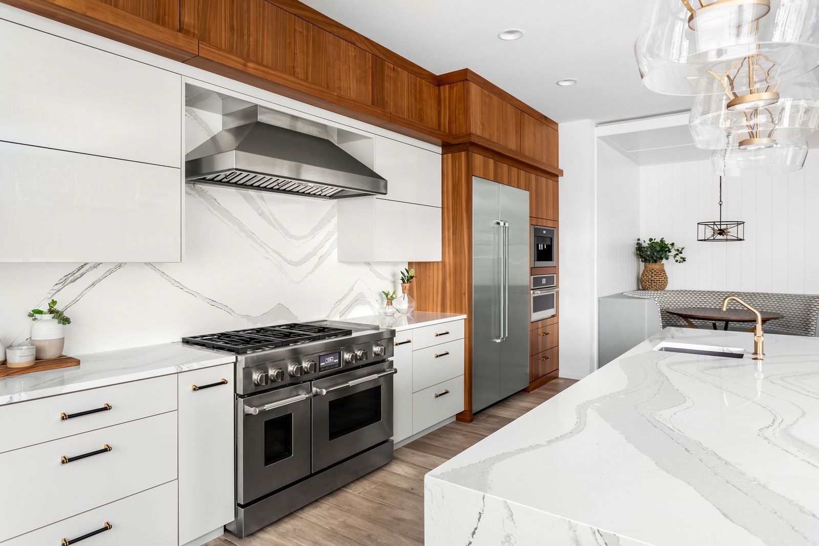 Waterfall Quartz Island — Delray Beach, FL — Passeri Marble Waterfall Quartz Island — Delray Beach, FL — Passeri Marble