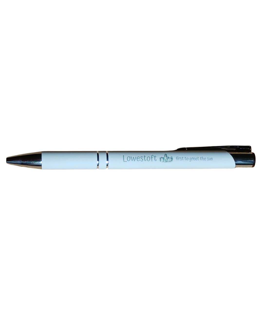 Lowestoft, first to greet the sun pen
