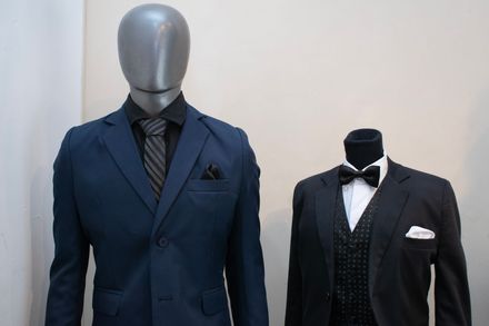 Detalle de traje premium