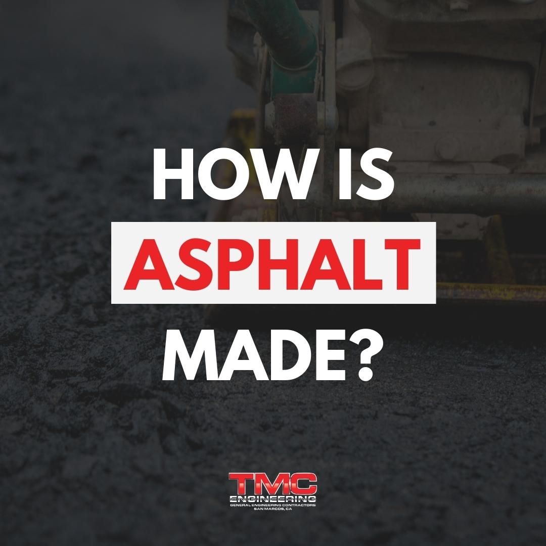 A poster that says how is asphalt made