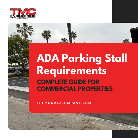ADA Parking Stall Requirements: Guide for Commercial Properties