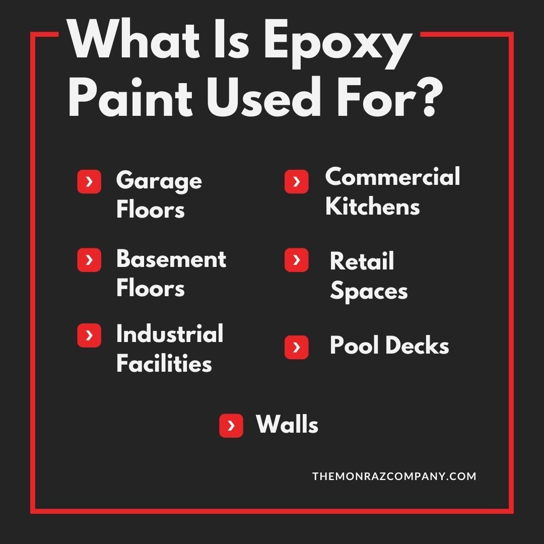 what is epoxy paint used for