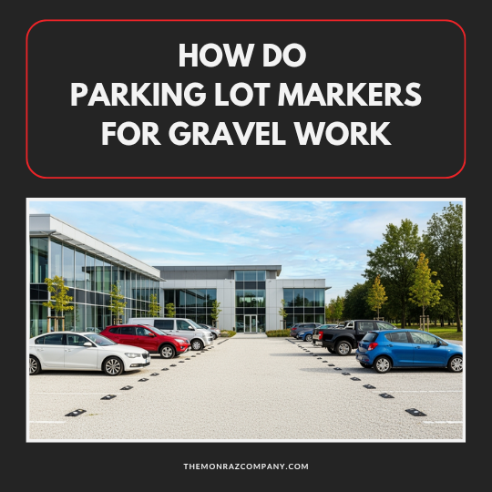 How Do Parking Lot Markers For Gravel Work?
