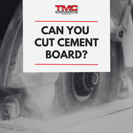 Can You Cut Cement Board?