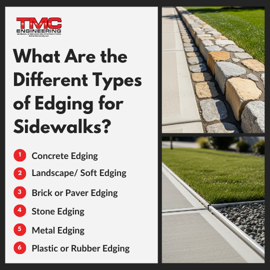 What Are the Different Types of Edging for Sidewalks?