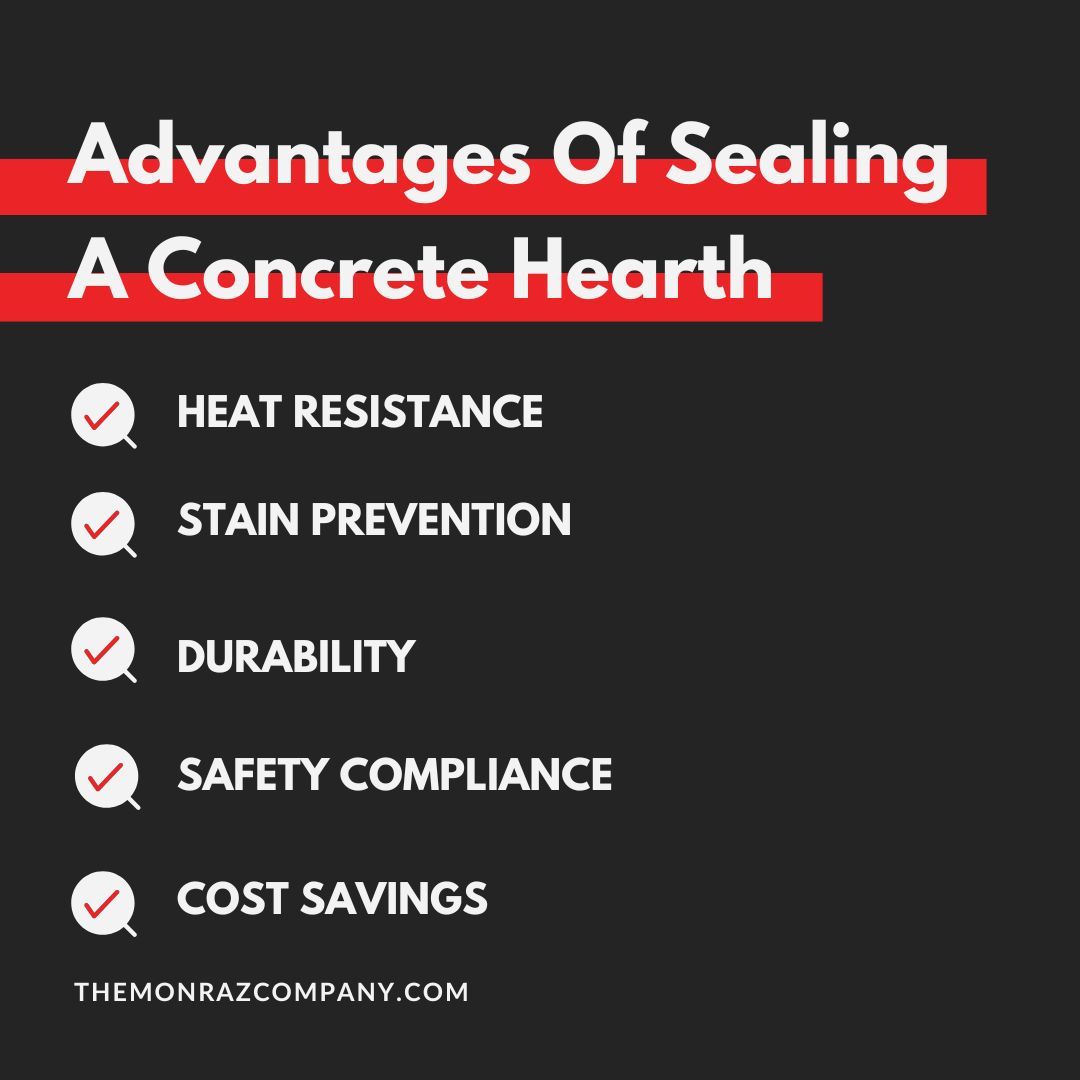 Advantages Of Sealing A Concrete Hearth