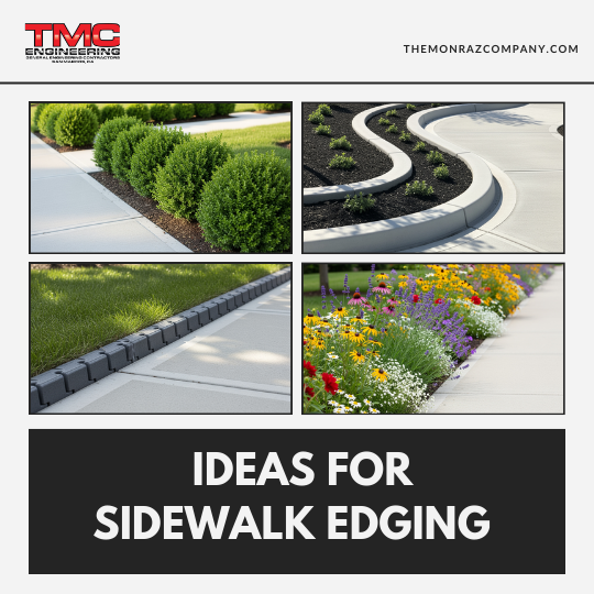 Ideas for Sidewalk Edging