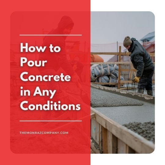 How to Pour Concrete in Any Condition