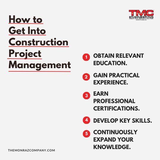 How to Get Into Construction Project Management