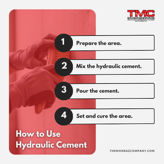 How to Use Hydraulic Cement