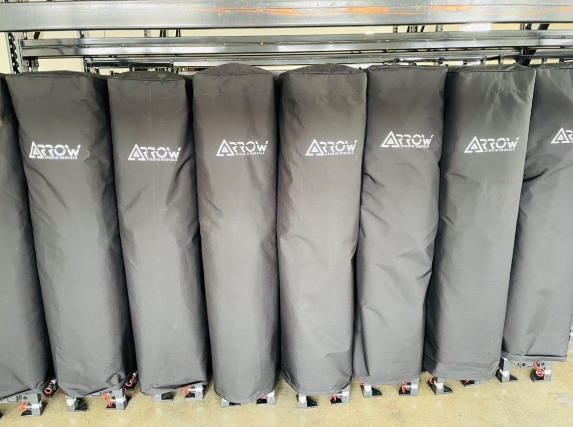 Studio equipments from Arrow Studio Rentals