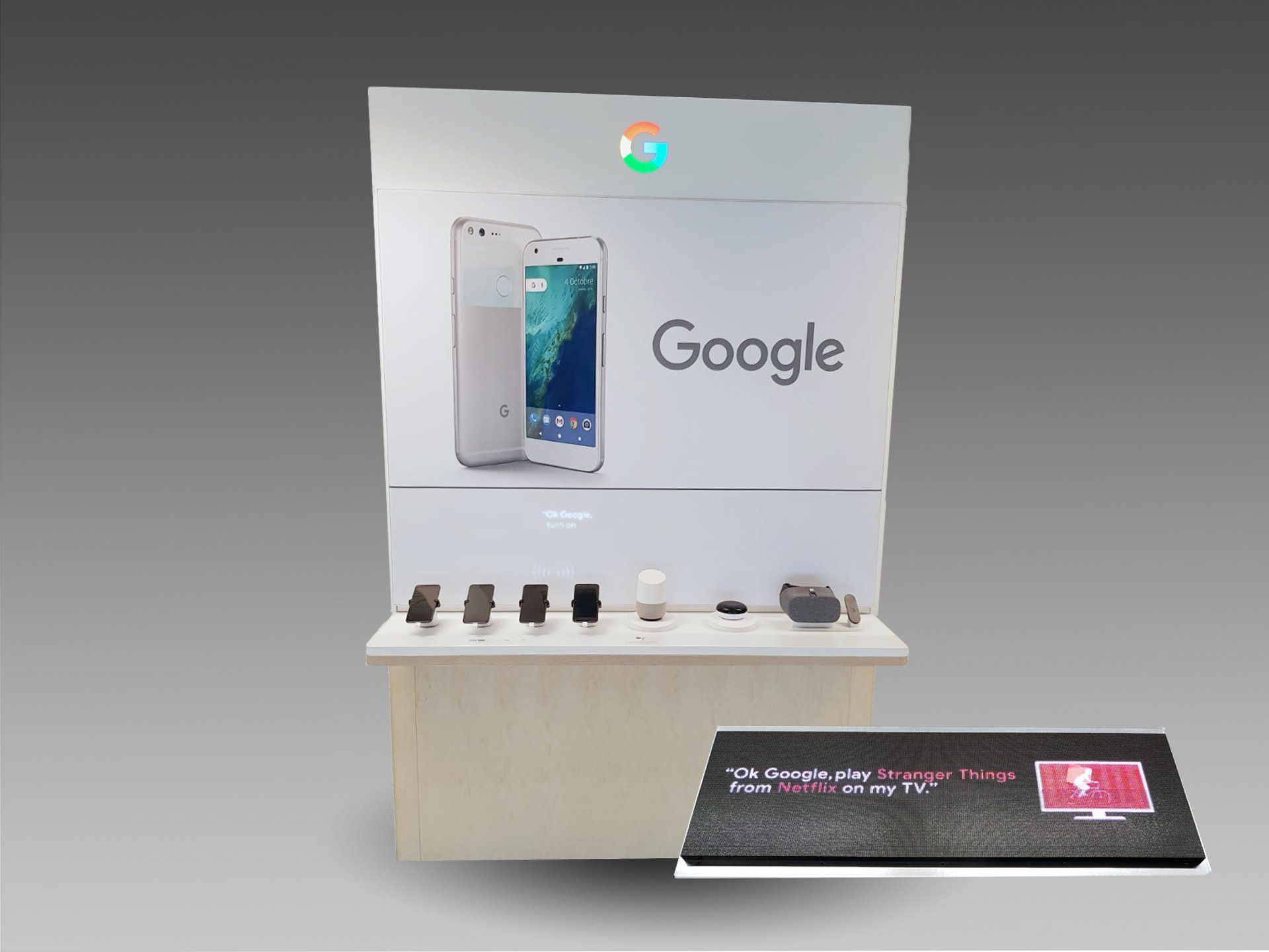 Google, LED Animation experience