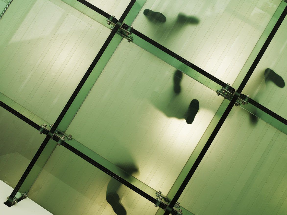 Glass floor