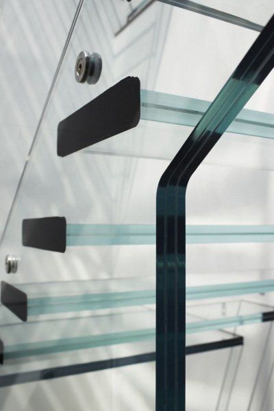 Glass staircase 2