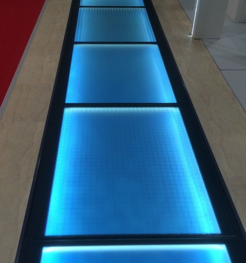 Glass floor