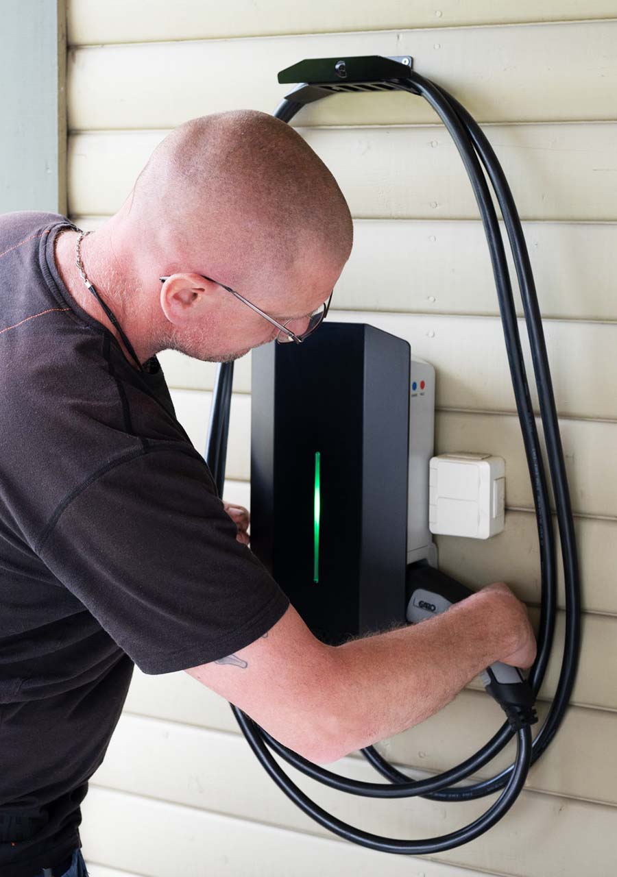Laddboxinstallation av elektriker