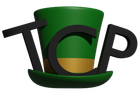 logo cappello con lettere aziendali