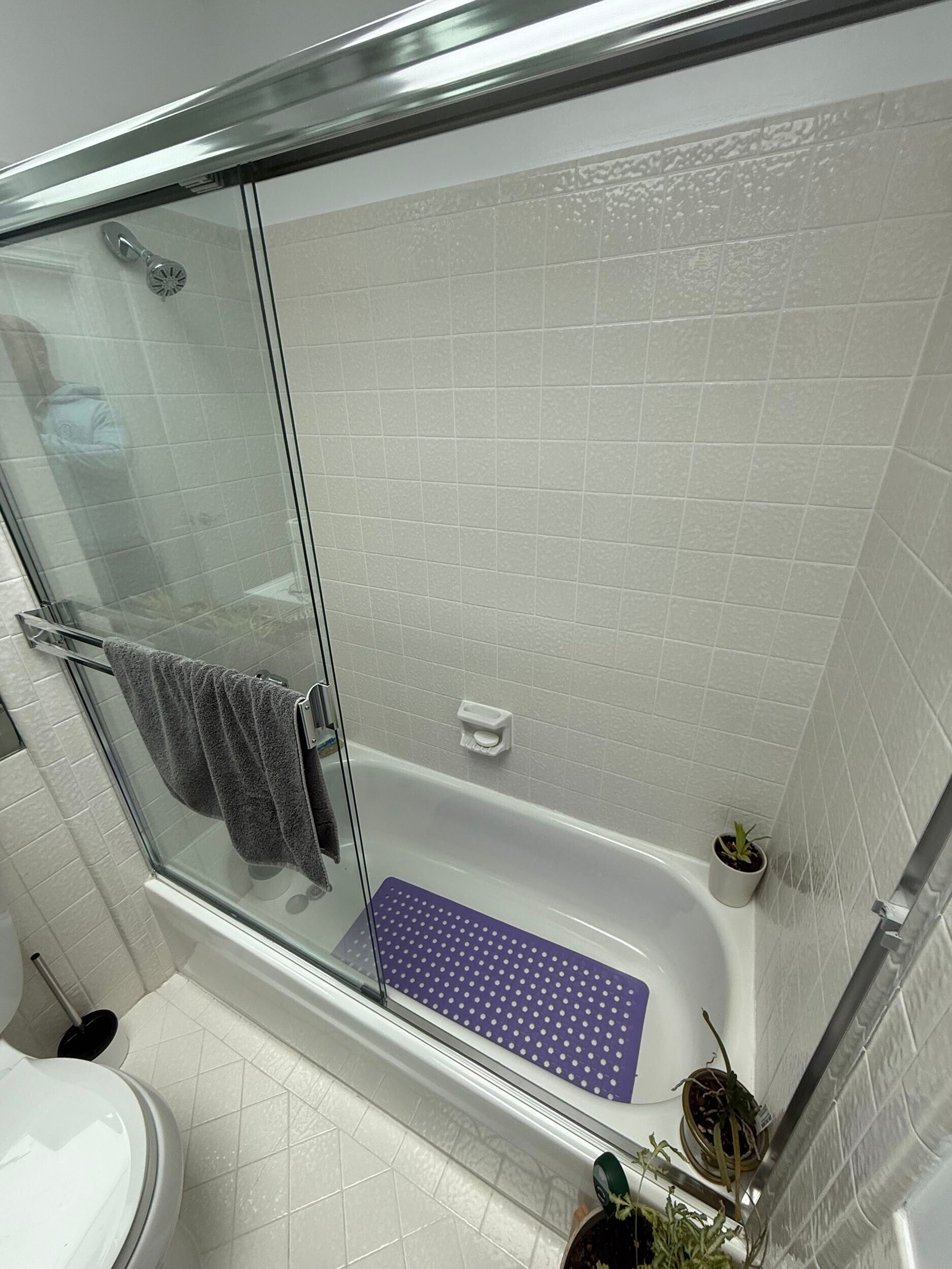 Complete bathroom remodeling transformation featuring a modern walk-in shower with frameless glass enclosure, large-format porcelain wall tile, custom shower niche, luxury rainfall shower system, floating-style vanity with quartz countertop, LED medicine cabinet, brushed gold fixtures, premium porcelain flooring, contemporary lighting, and upgraded plumbing fixtures. This full bathroom renovation replaced an outdated bathtub with a spacious walk-in shower, maximizing functionality, accessibility, and modern design while increasing home value.
Dream Build Services specializes in custom bathroom remodeling, bathroom renovations, shower conversions, tub-to-shower replacements, vanity installations, tile installation, flooring, lighting upgrades, plumbing fixtures, and complete home remodeling throughout the San Francisco Bay Area.