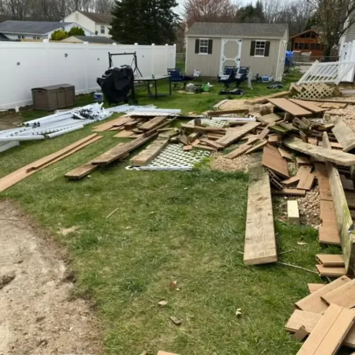 Construction debris removal service in Newark DE, New Castle County, and Delaware.