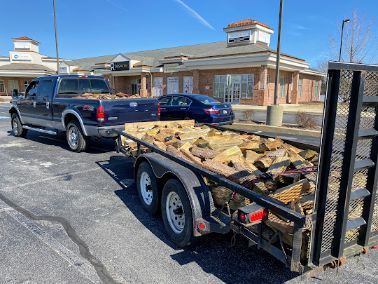 Junk Removal Truck With Large Cart
