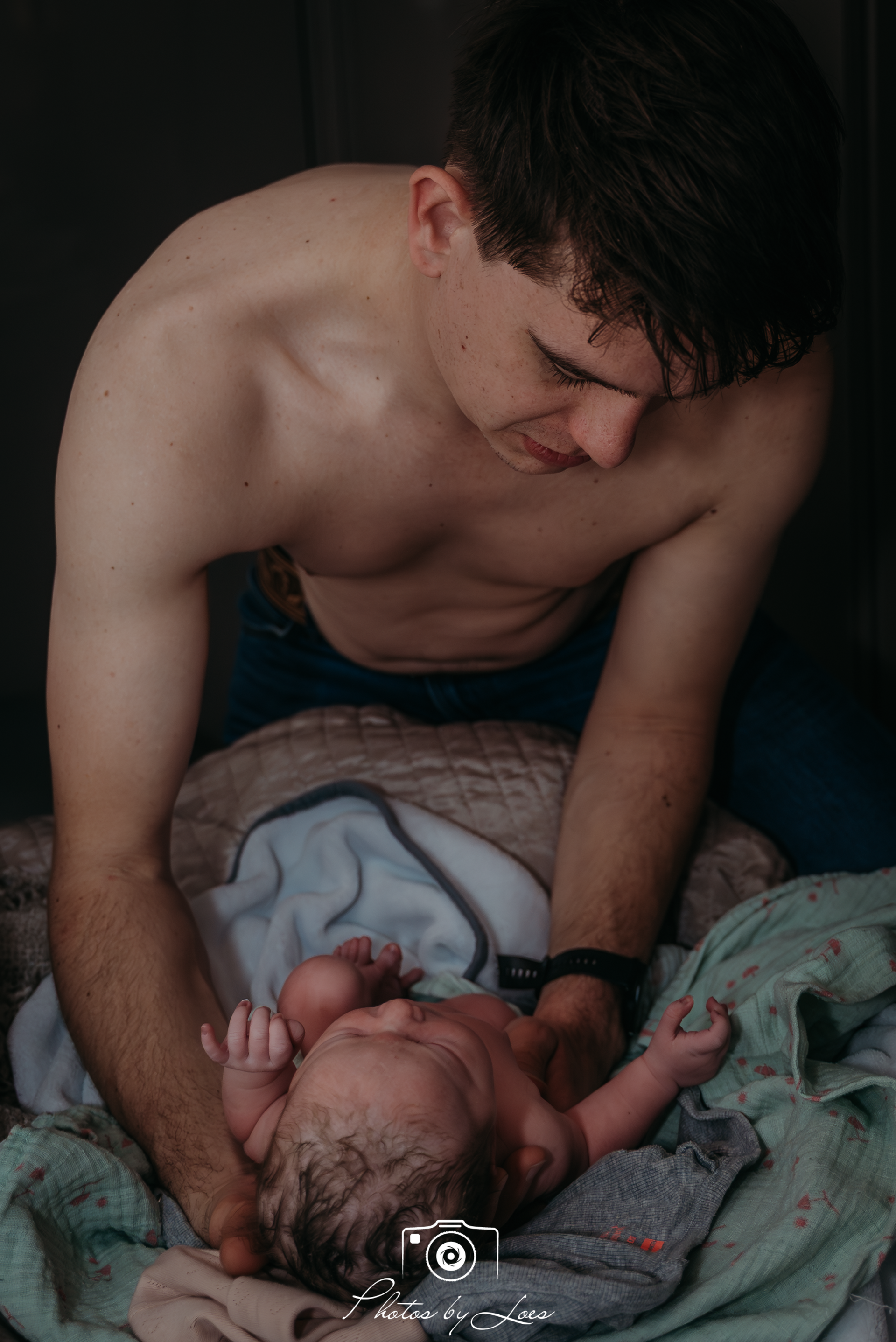 aankleedmoment baby