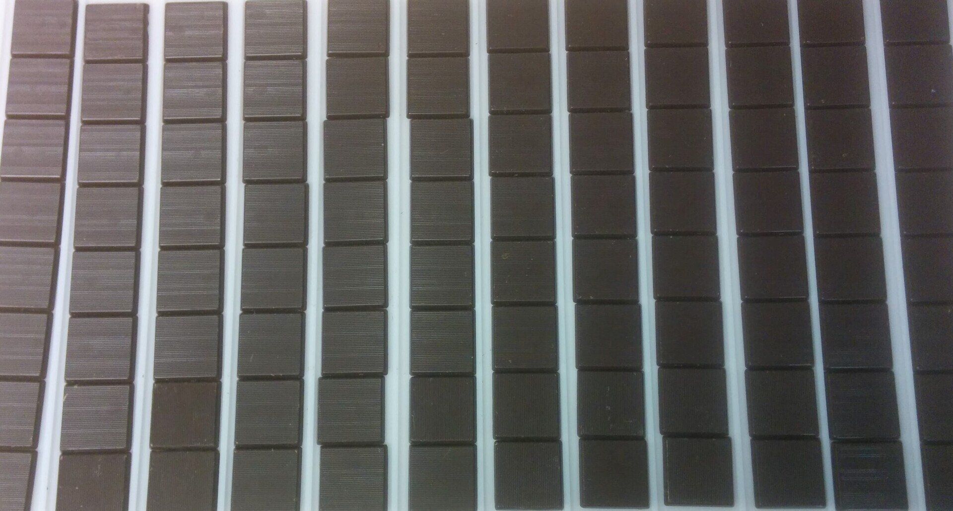 Product handling chocolate napolitain