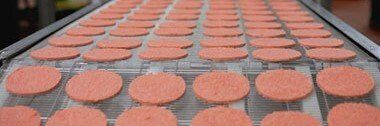 Product handling hamburger