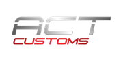 A logo for act customs is shown on a white background.