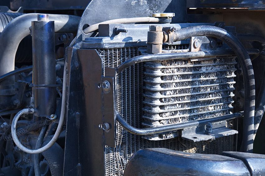 A Close Up of a Radiator on the Front of a Vehicle — Toowoomba Lube & Mechanical in Glenvale, QLD