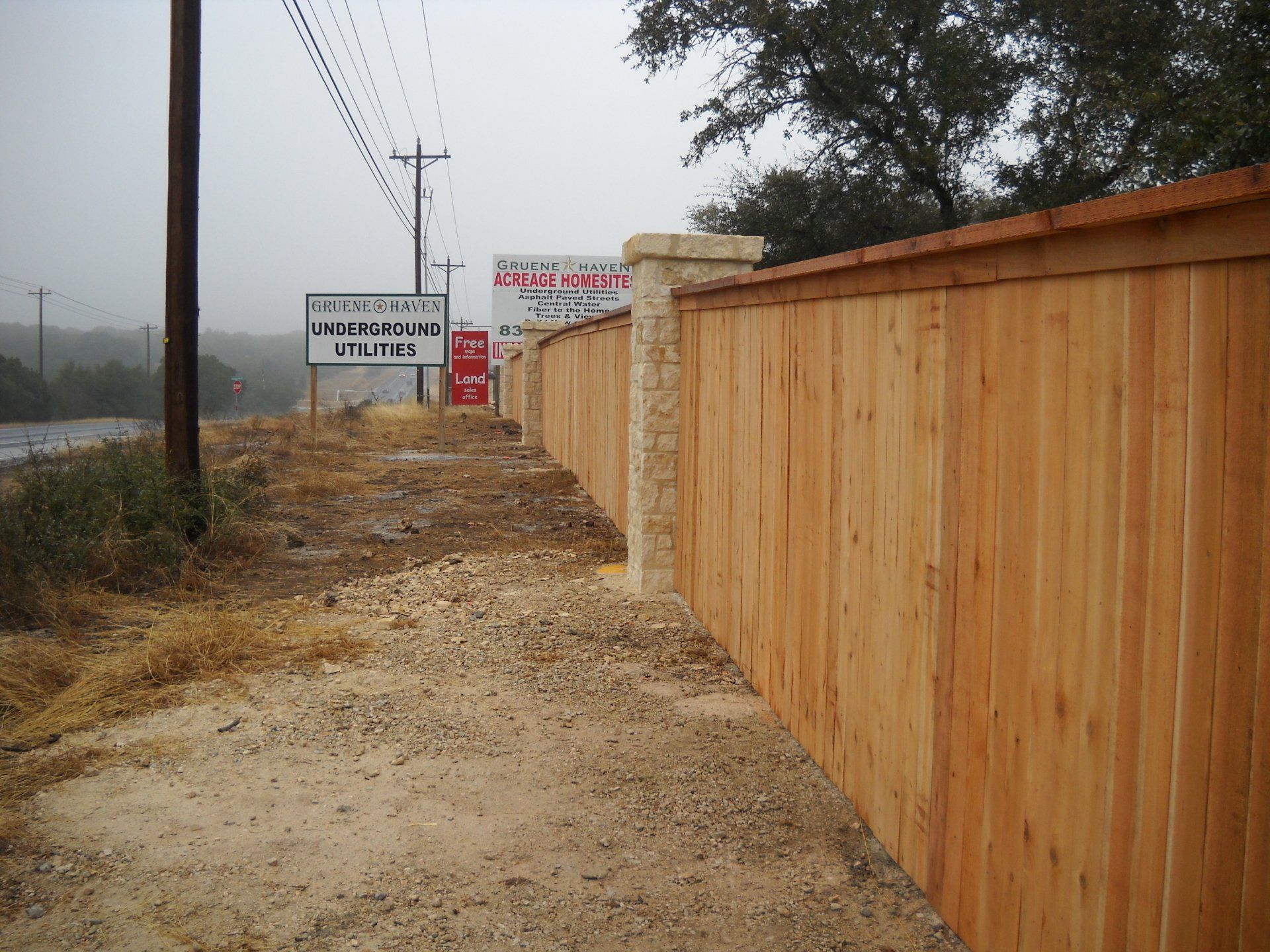 A fence service in Kerrville, TX by Border Construction Services