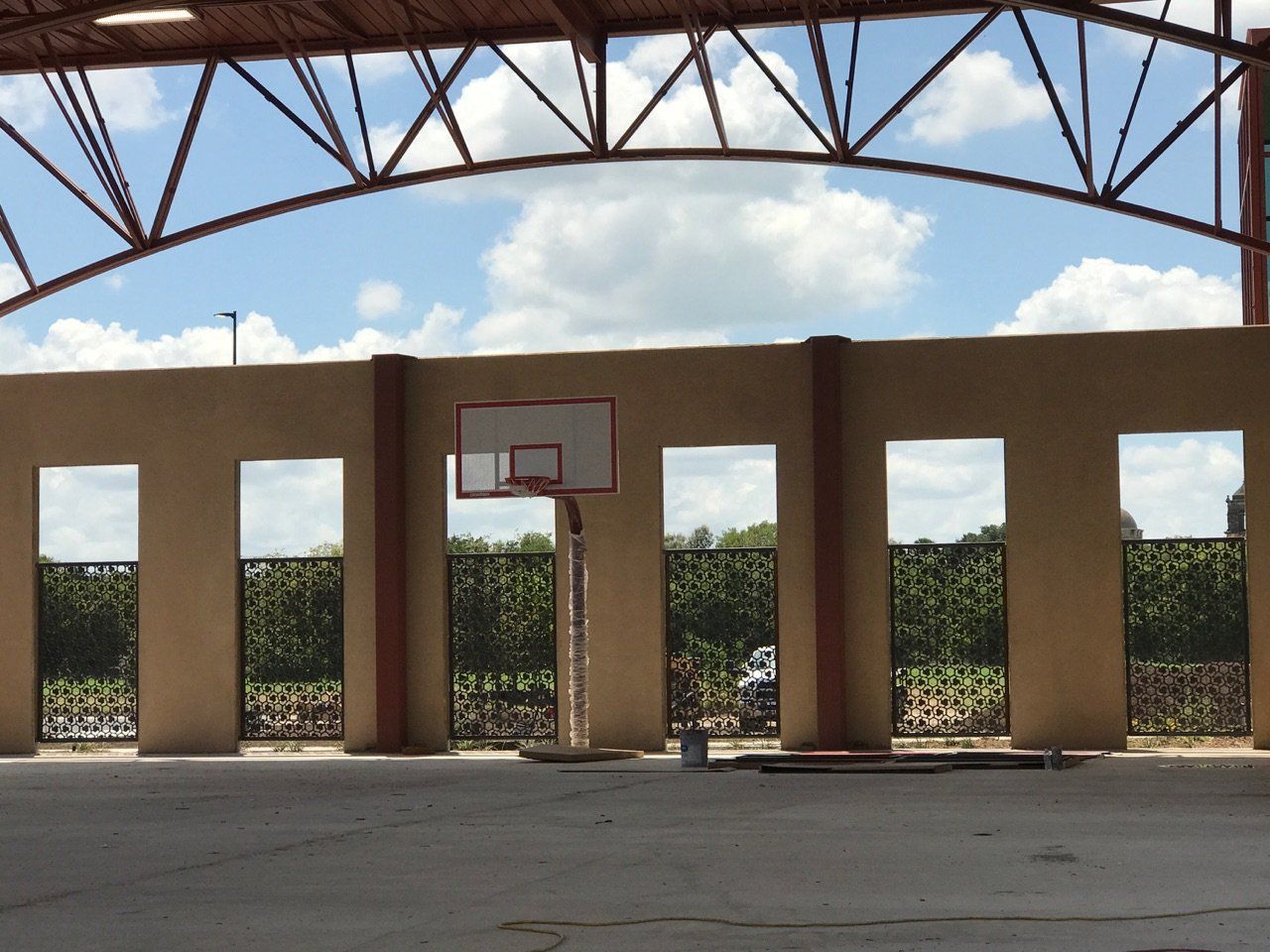 A fence installation in San Antonio, TX by Border Construction Services
