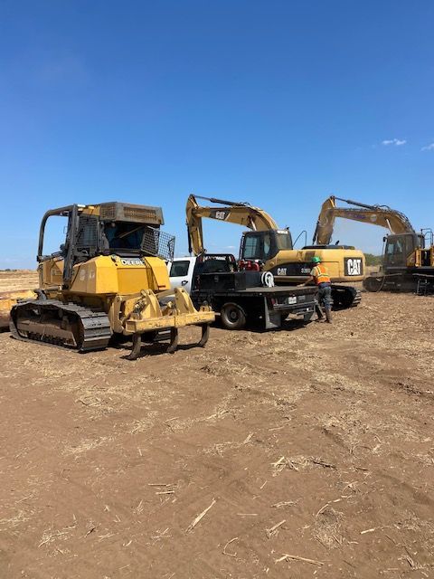 land clearing services san antonio tx A land clearing in San Antonio, TX by Border Construction Services
