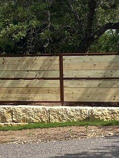 A fence service in San Antonio, TX by Border Construction Services