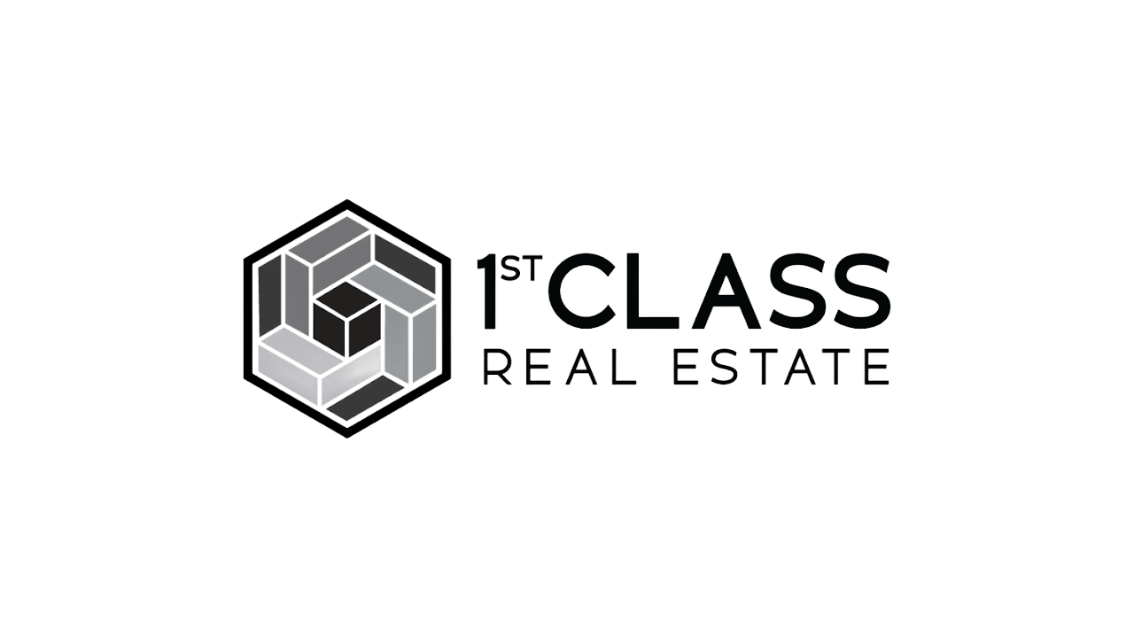 1st Class Real Estate logo